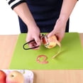 thumbnail image 5 of Pelador de verduras de acero inoxidable ultra afilado (2 unidades) para patatas, frutas y verduras., 5 of 5