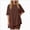W79-Coffee, variant on Short Sets Women 2 Piece Outfits Oversized T-Shirts Pocketed Cotton Shorts Matching Sets Sleepwear For Women