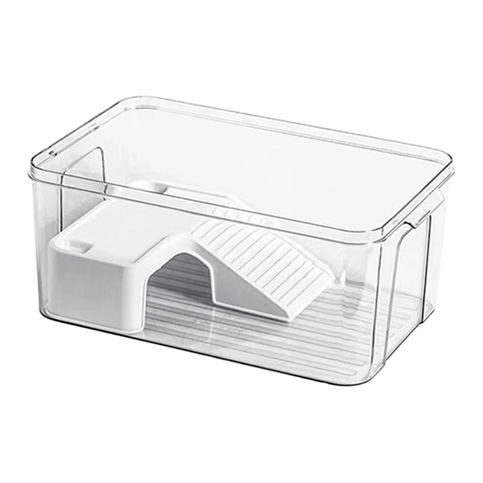 Turtle Aquarium Pet Terrarium Breeding Box Plastic Material for Tortoises Amphibians Desktops