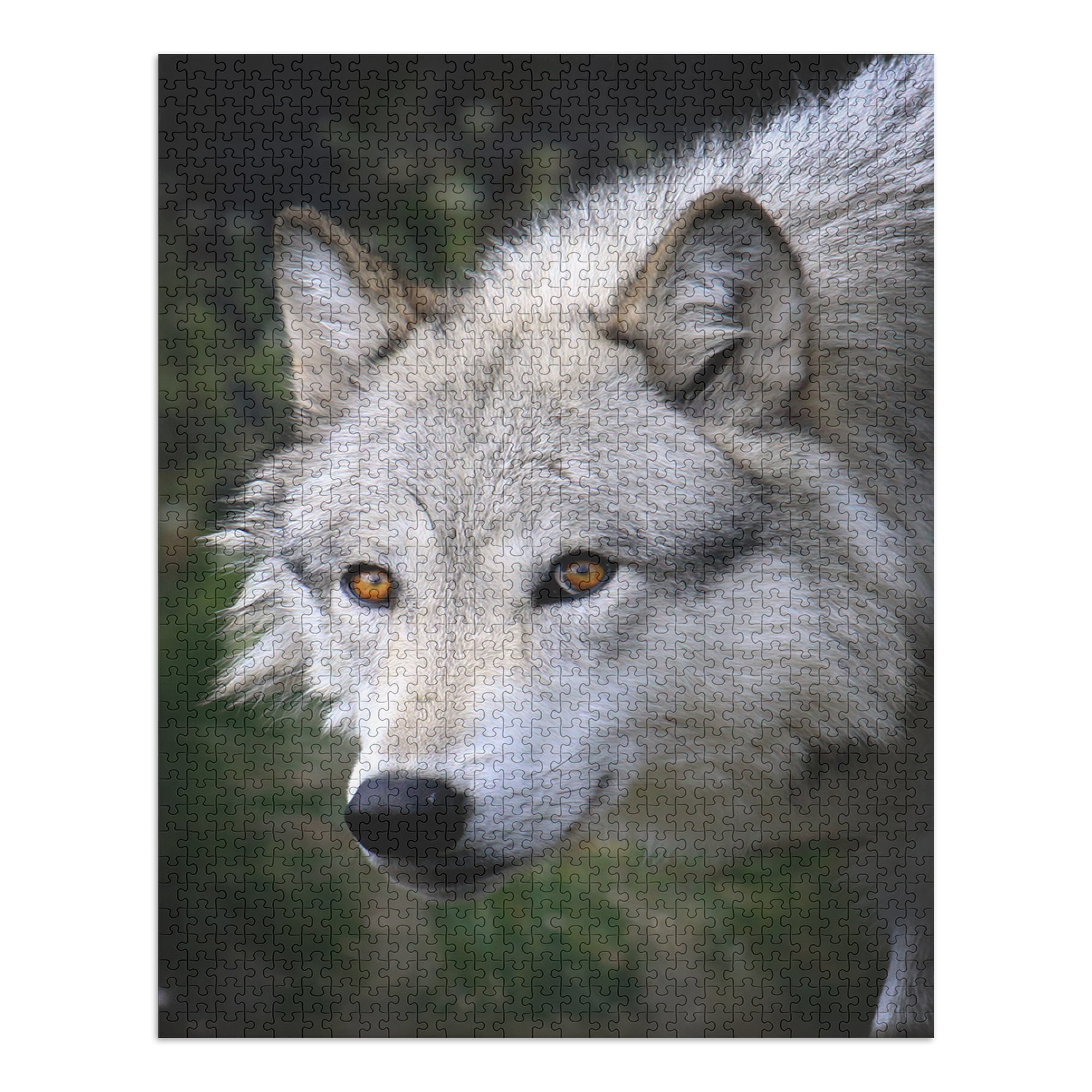 Jigsaw puzzle Ethnic Native American Wolf Companionship 1000 piece NEW Made USA 