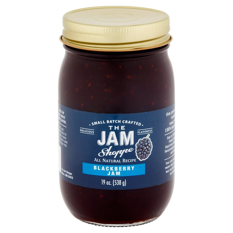 Great Value Sugar-Free Seedless Blackberry Preserves, 13 oz