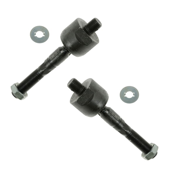 TRQ Front Inner Tie Rod Set Fits Select 2005-2012 Acura RL 2003-2007 Honda Accord