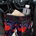thumbnail image 6 of LOVE Car Trash Can with Lid, Foldable Leak-Proof Car Garbage Can, Hanging Storage Bag, Car Trash Bin, 6 of 6