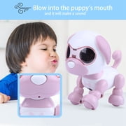 LYUMO Educational Gift, Smart Dog,Robot Dog Pet Toy Smart Kids Interactive Walking Sound Puppy LED Record Educational Gift