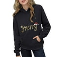 thumbnail image 3 of Unisex Heated Hoodies Kids Girls Pullover Winter Warm Christmas Sweatshirts Boys Electric 5 Zones Heating Hoodie Outdoor 11 T, Black, 3 of 7
