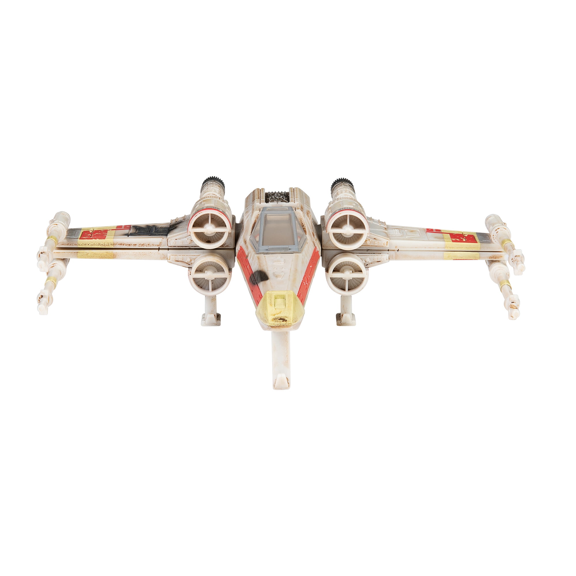 Star Wars Micro Galaxy Squadron Wedge Antilles’  X-wing (Damaged) - 5 inch Starfighter Class Vehicle