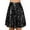 Skirt 17#Black, variant on WAYUTE Women's Skirts Fashion High Waist Pleated Solid Color Short Skirt Loose Comfortable Sequin Skirt Party Performance Evening Wear Holiday Skirt