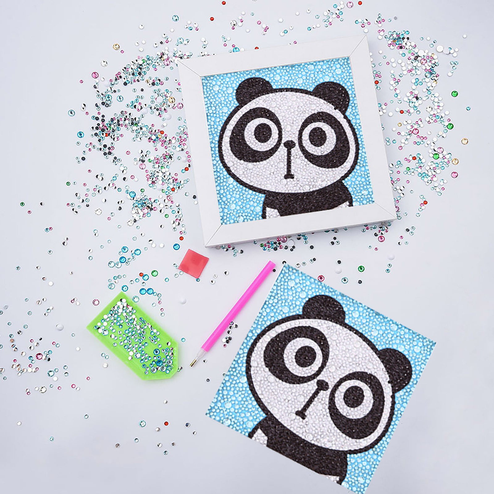 Lazy Days Panda Diamond Painting Kit – Nail Hoot