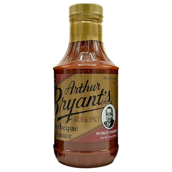 Arthur Bryant's Rich & Spicy Barbeque Sauce, 18 oz (Shelf-Stable)