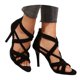 thumbnail image 3 of MKLEKYY Sandalias de Tacón Alto para Mujer, Estilo Europeo y Retro, de Comercio Exterior, de Talla Grande, Huecas, Ligeras, Con Suela Suave, Informales, 3 of 5