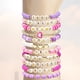 thumbnail image 1 of 11/14 PCS Pulseras coloridas de amistad con pulsera Bead Bead Beats Set Beads Peads Bracelet para adolescentes Fans de amantes de la música, 1 of 7