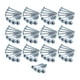 thumbnail image 4 of 100 tornillos autorroscantes de 1,97 pulgadas de largo, tornillos de medio diente para construcción, 4 of 9