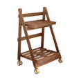 thumbnail image 2 of LOVIVER Ladder Plant Stand Tiered Freestanding Plants Rack for Balcony Indoor Garden 2 Tier, 2 of 8
