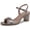 Patina Pewter, variant on Women's Bristol Ankle Strap Sandals Silver Mirror Metallic 10M