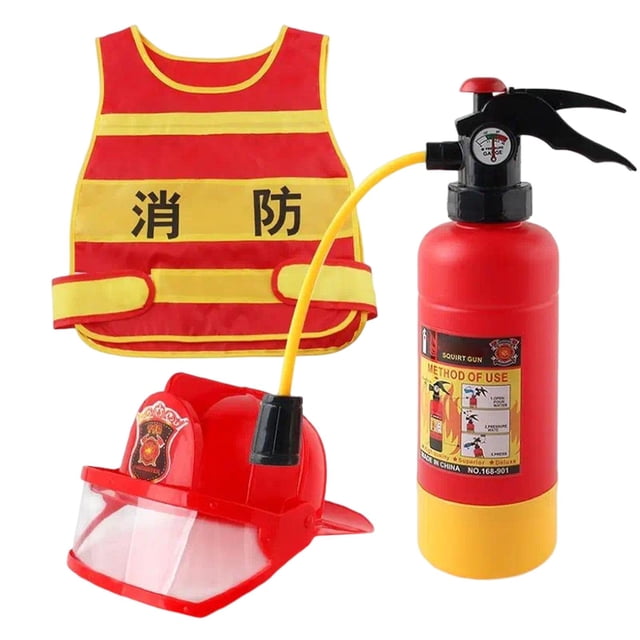 Disfraz De Para , Juguete Educativo Para , Recuerdo De Fiesta, Cosplay Baoblaze Juguetes de disfraz de bombero