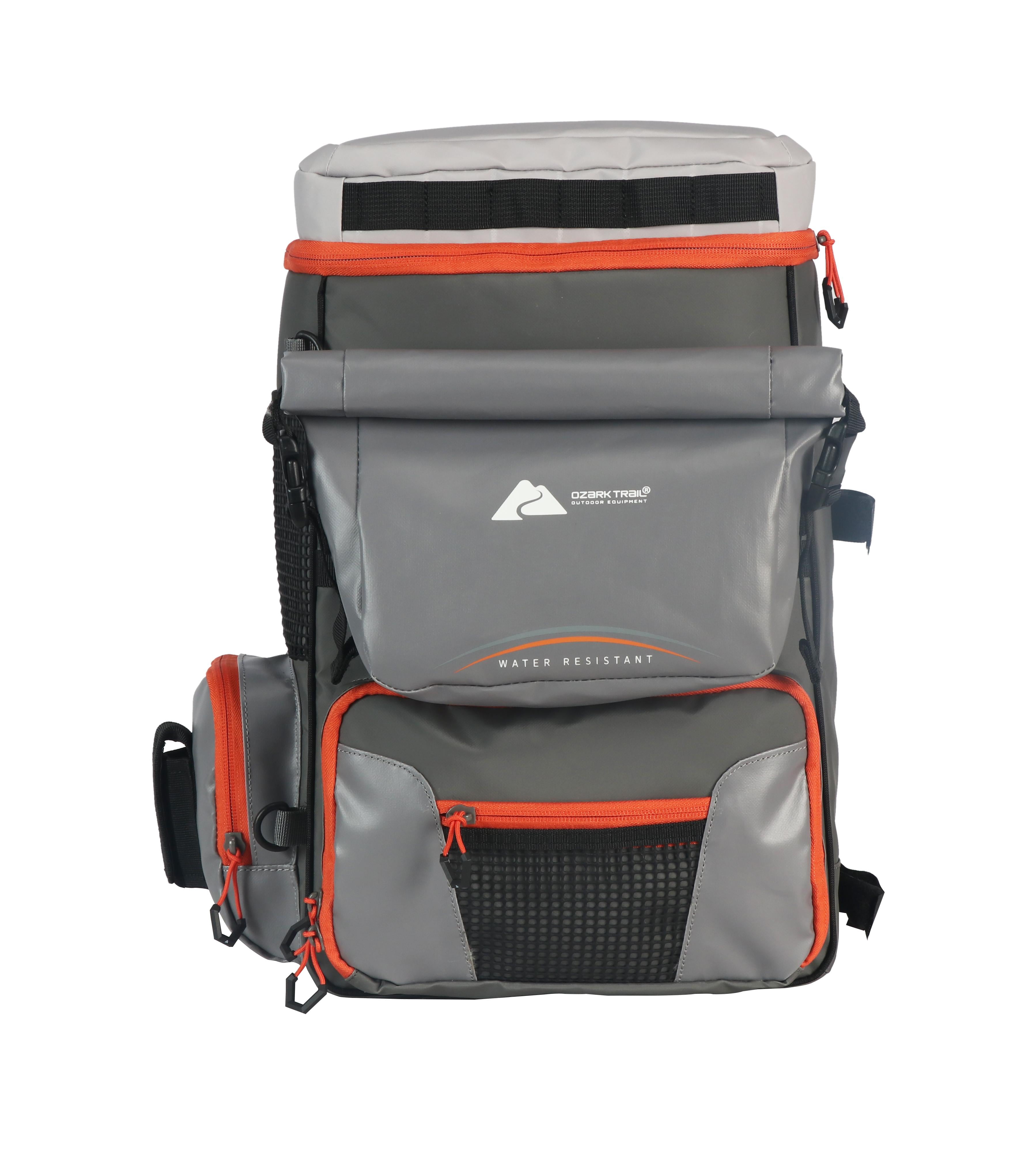 Ozark Trail Saltwater 15 Liter Fishing Tackle Box Gear Bag, Black,  Polyester - Walmart.com