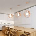 thumbnail image 2 of Lámpara de techo de madera industrial Sincero Luces colgantes modernas y contemporáneas, 2 of 3