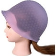 thumbnail image 4 of Visland Reusable Silicone Highlights Hair Dyeing Cap, 4 of 7