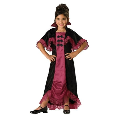 Incharacter Costumes Midnight Vampiress Costume One Color Size 6
