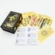 thumbnail image 4 of Nuevo juego de mesa impermeable de plástico PVC con estampado en caliente de cartas de Tarot de hoja dorada de Witch Waite, venta al por mayor, 4 of 5
