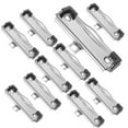 thumbnail image 3 of 10pcs Clipboard Clips File Document Board Clips Metal Clipboard Hardwares Accessories, 3 of 9