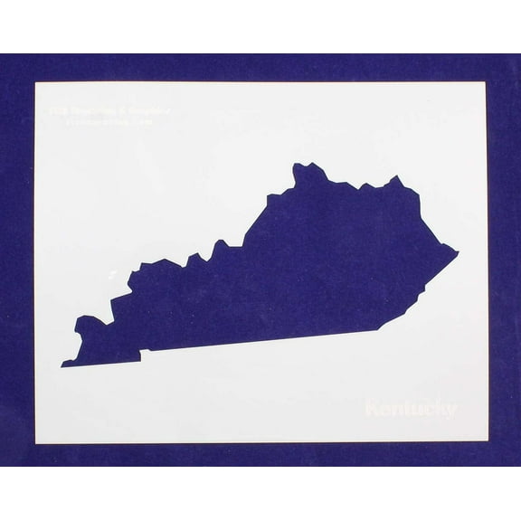 State of Kentucky Stencil 14 Mil Mylar - Painting /Crafts/ Templates