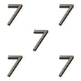 thumbnail image 1 of bedienty Office Plastic 3D Door Signs Indoor Address Plaques Plate Meeting Room Number 7 5Set, 1 of 6