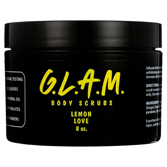 GLAM LEMON LOVE BODY SCRUB