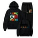 thumbnail image 1 of Conjunto de sudadera con capucha para hombre y mujer, chándal informal con estampado de Love on Tour, ropa de Anime con cremallera, 2023, 1 of 4