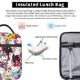 thumbnail image 4 of Anime Cat Pattern Portable Lunch Bag for Women, Reusable Thermal Tote for Travel and Daily Use, 4 of 6