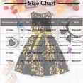 thumbnail image 3 of LOVZFMLL Robe de Princesse d'Été pour Tout-Petits Enfants Filles Fête Mariage Sans Manches Cheongsam, 3 of 8