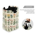 thumbnail image 3 of Yayeee Freestanding Laundry Hamper with Handle Collapsible Large Storage Basket for Clothes, Red Floral, 3 of 7