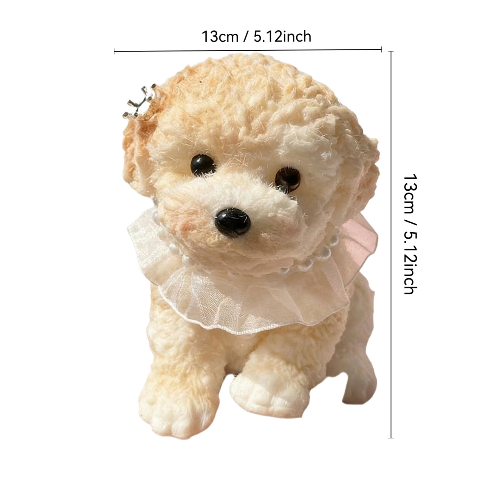 Puppy Dog Taba Slow Rising Squeeze Fidget, Adorable Animal Stress Reliever with Soft Texture, Creative Hand Tool for Anxiety and Daily Relaxation，Khaki