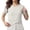 White, variant on Gelikeya Womens Nursing Tops for Breastfeeding Soft Maternity Shirt Short Sleeve Comfortable Pregnancy Clothes Loungewear Blouse White, Size XXL