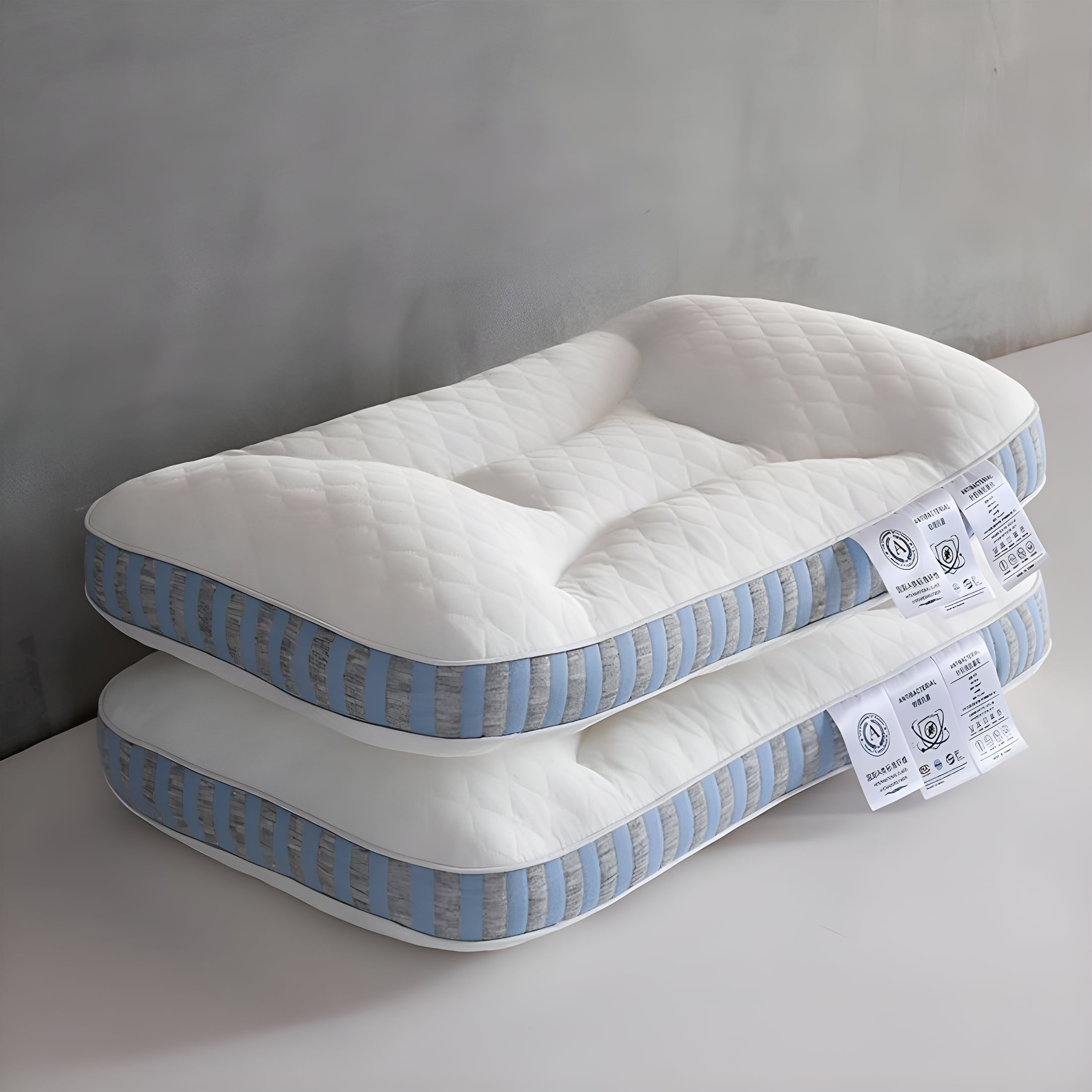 LAMIRO Adjustable Bed Wedge Pillow for Sleep Apnea,Gerd,Post Surgery,Heartburn - Foam Wedge Pillow for Back Pain Relief,Sleep Apnea Pillow Wedge or Bed Wedge Pillow for Sleeping for Seniors