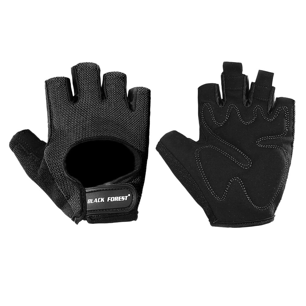Men and Women Gym Half Finger Gloves Sports Fitness Exercise Training Wrist Antislip Resistance