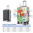thumbnail image 5 of Picia Mushroom and Frogs Luggage Protector Cover Thicken Suitcase Protector Cover Fit 18-32 Inch Luggage-Small, 5 of 9
