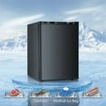 thumbnail image 2 of Auseo Mini Freezer Countertop, Energy Saving 2.6 Cu.ft, Single Door Compact Upright Freezer with Reversible Door for Home/Office/Kitchen-Black, 2 of 7