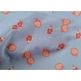 thumbnail image 4 of oneOone Organic Cotton Voile Fabric Pomegranate Fruit Print Sewing Fabric BTY 42 Inch Wide, 4 of 4