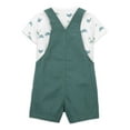 thumbnail image 2 of Carter's Child of Mine Shorts-Style Breathable Machine washable Overalls (Boy's 0-3 Months) 2-Piece Set, 2 of 5