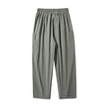 thumbnail image 6 of Bxsruta Men's Drawstring Cropped Pants Relaxed Fit Casual Summer Trousers with Front Pockets, 6 of 6