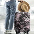 thumbnail image 2 of Black and Pink Of Leopard Print Luggage Cover Fashion Suitcase Cover Baggage Covers Fit 25-28 Inch Luggage (Go Travel), 2 of 5
