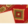thumbnail image 6 of Extra-Long Low Pile Runner Rug Skid Resistant Backing Rug Runner Orient and Floral Red Cut to Size Roll Runner Rugs - 25 Feet x 32 Inch, 6 of 8