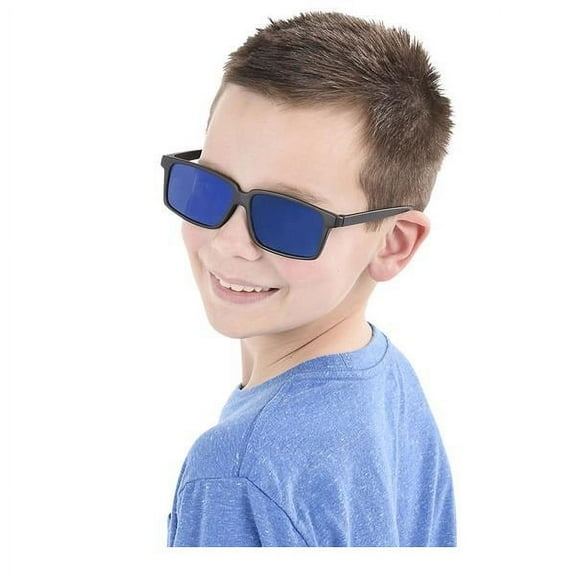 JoyABit Spy Glasses for Kids - Set of 3 - See Behind You Sunglasses with Rear View Mirrors - Fun Party Favors, Detective Gadgets, Secret Agent Costume Props