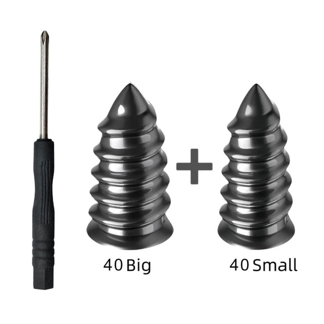 Professional Tire Repair Kit with Nails and Tools for Quick Puncture Fix on Cars Trucks and Motorcycles