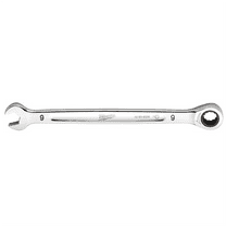 Milwaukee Tool 9MM Metric Ratcheting Combination Wrench, 12-Point, Steel, Chrome