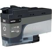Brother Genuine LC406BKS INKvestment Printer Ink, 3,000 Page-Yield, Black