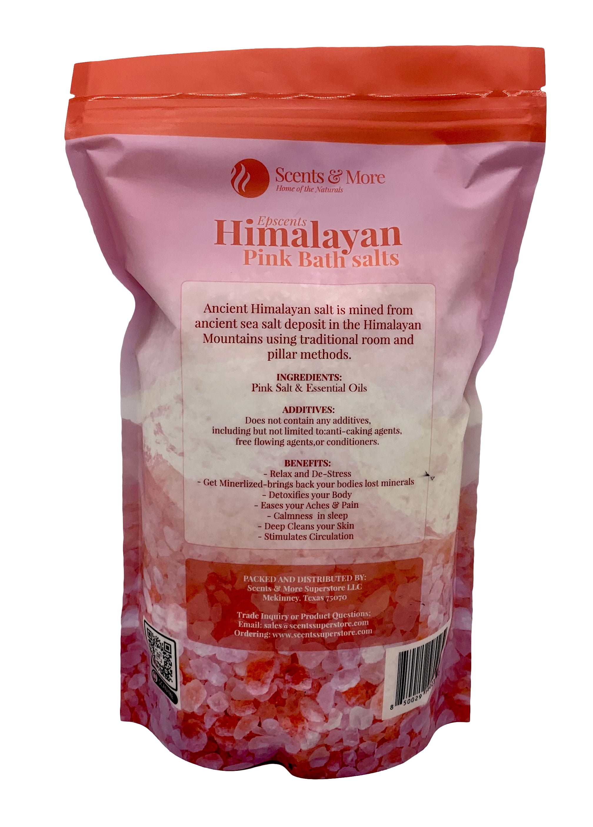 Epscents Pink Himalayan Premium Bath Salts  Infused with Essential oils