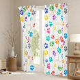 thumbnail image 3 of Erosebridal Cute Cat Dog Blackout Curtains Set of 2 (52x84 Each) for Kids, Cartoon Animal Window Curtains, 3 of 6
