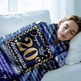 thumbnail image 4 of Soft Cozy Throw Blanket Warm Bed Couch Fuzzy Comfortable Lightweight Decorative Microfiber All Season, 4 of 4